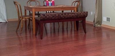 Radiant floor heating
