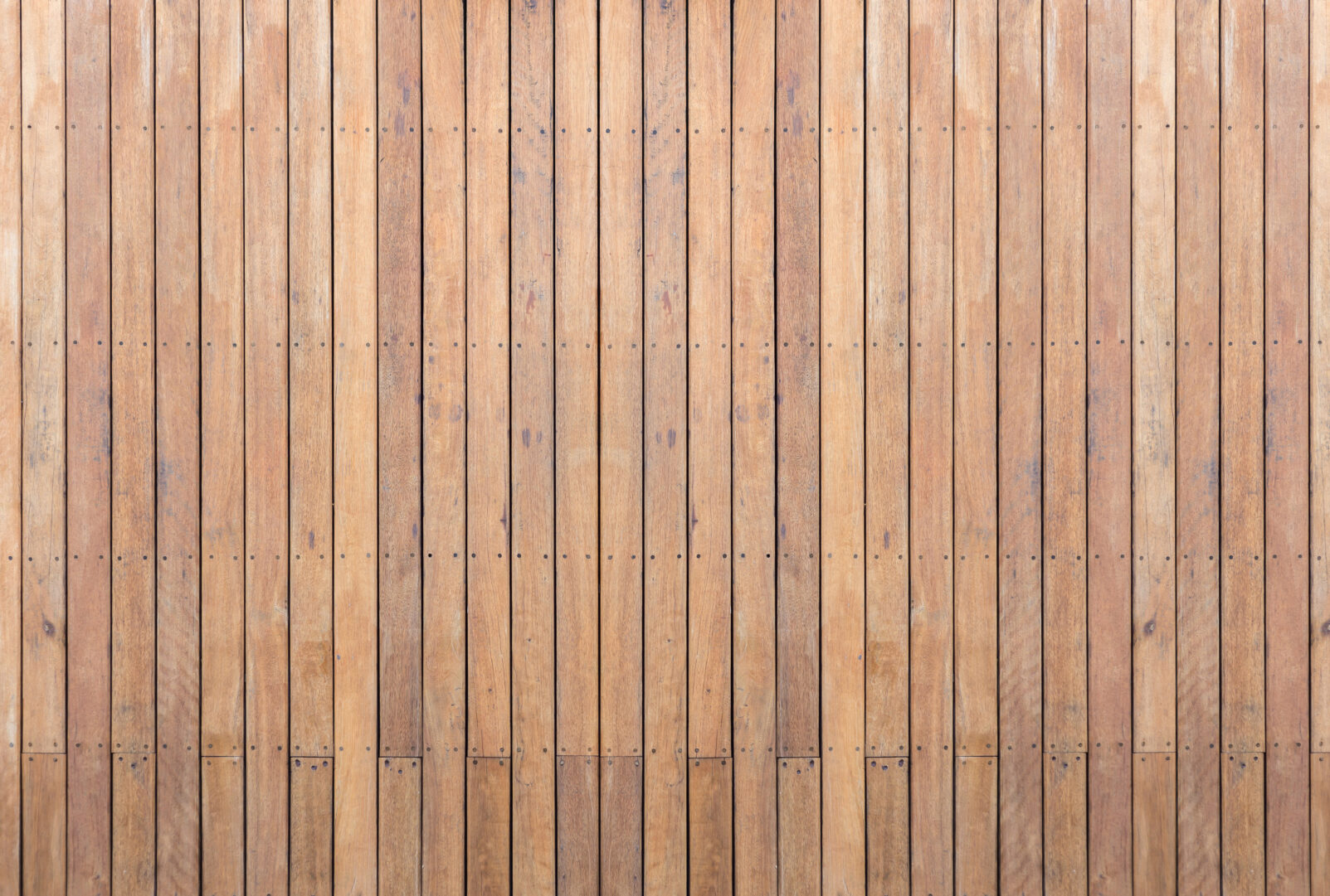 Exterior wooden decking or flooring on the terrace
