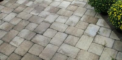 Paver patio