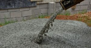 concrete pouring