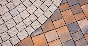 brick and concrete pavers