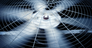 Fan in HVAC unit