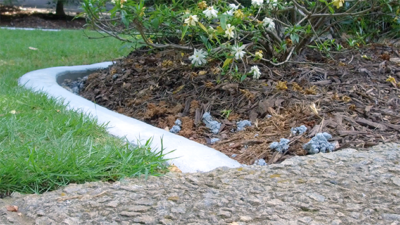 concrete lawn border